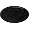 Ekena Millwork Artis Ceiling Medallion, Hand-Painted Jet Black, 27 1/8"OD x 2 5/8"P CM27ARBLF - alternate 3